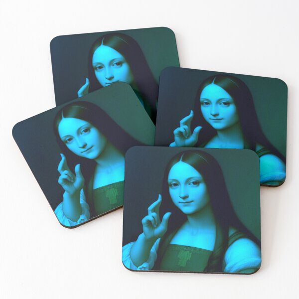Item preview,  Young Mona Lisa Salvator Mundi  designed and sold by TheDarkWardrobe.