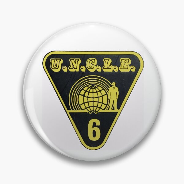 Item preview, The Man from Uncle badge designed and sold by LG-Design.