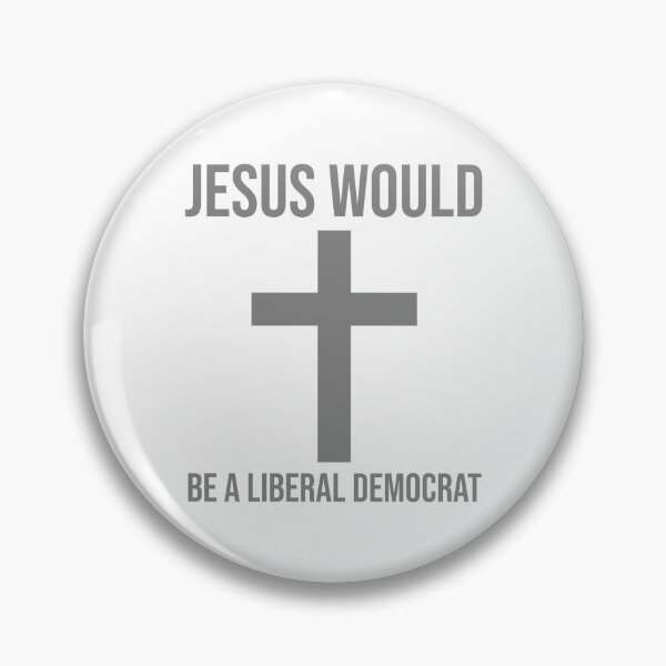 Item preview, Jesus would be a liberal democrat  designed and sold by Rachel the Artist .