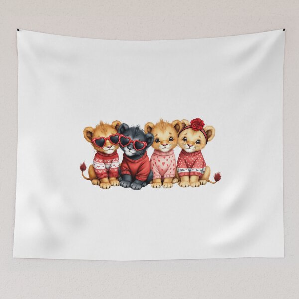 Item preview, valentine lions designed and sold by jkrphoto.