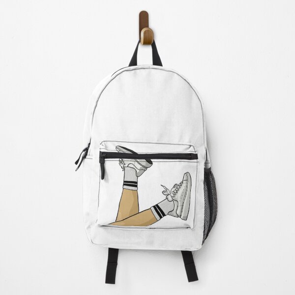 Item preview, Legs with socks and white sneakers designed and sold by Sneakerlike.