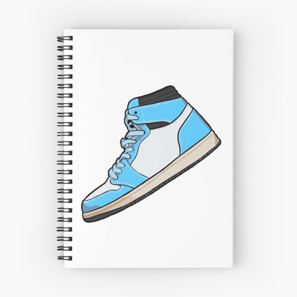 Item preview, Blue high top sneaker designed and sold by Sneakerlike.