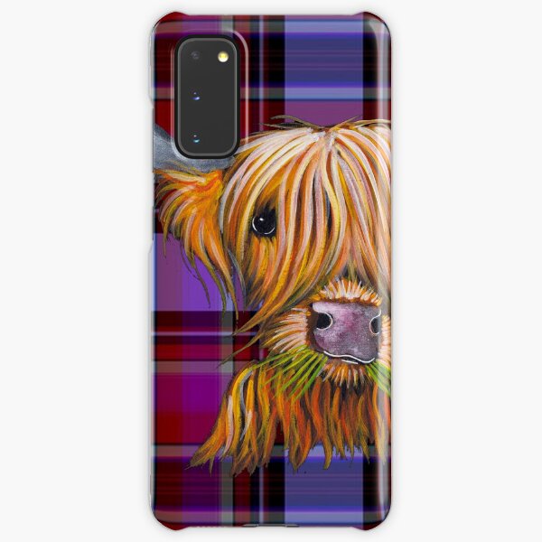 SCoTTiSH HiGHLaND CoW ' TaRTaN LiTTLe ViKiNG P ' by SHiRLeY MacARTHuR Samsung Galaxy Snap Case