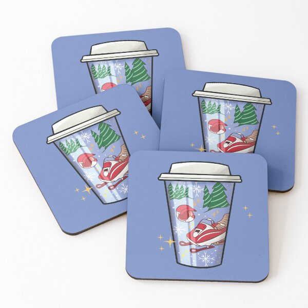 Item preview, Snowmobile - Festive Hot Beverage designed and sold by avec magie.