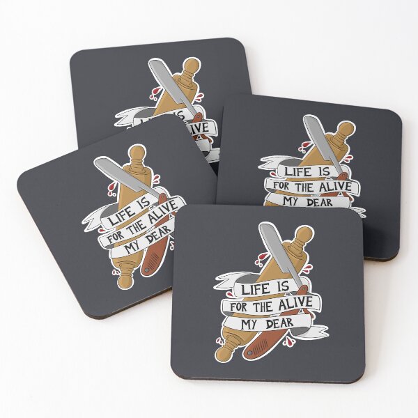 Item preview, Life Is For The Alive - Sweeney Todd designed and sold by byebyesally.