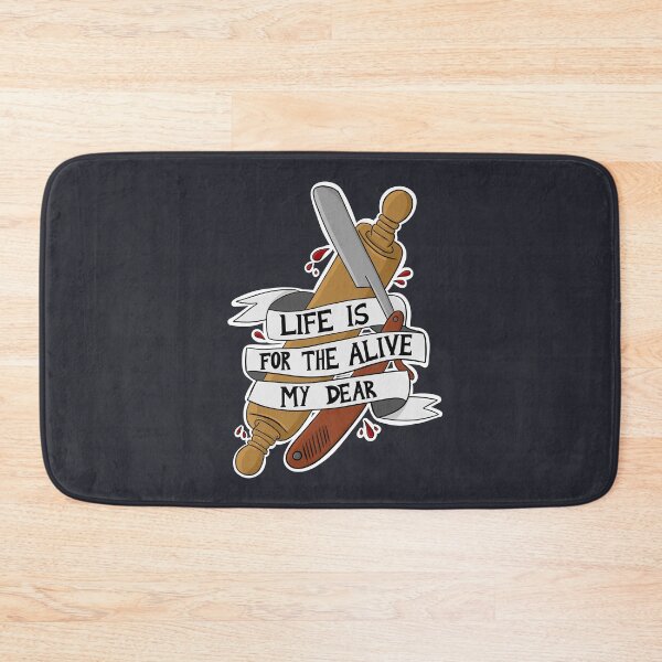 Item preview, Life Is For The Alive - Sweeney Todd designed and sold by byebyesally.