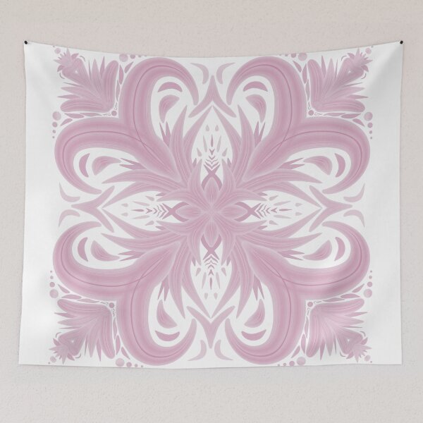 Item preview, Pink Lotus Flower Pattern designed and sold by strongpurpose.
