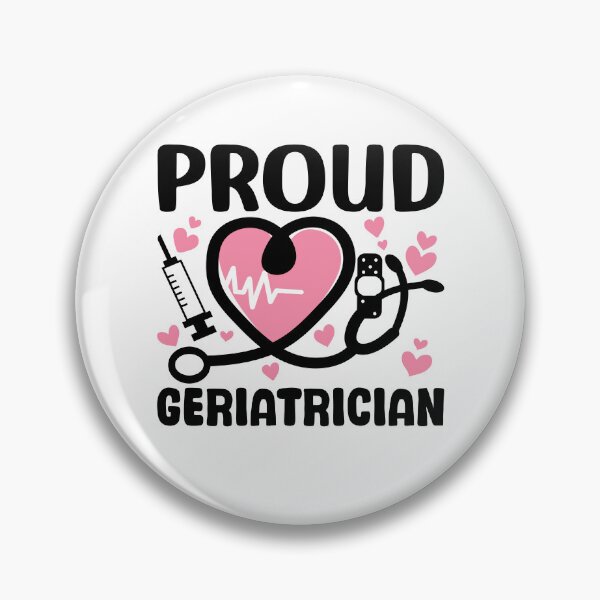Item preview, Proud Geriatrician Doctor Elderly Care Doctor designed and sold by Stick-Artistry.