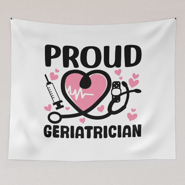 Item preview, Proud Geriatrician Doctor Elderly Care Doctor designed and sold by Stick-Artistry.