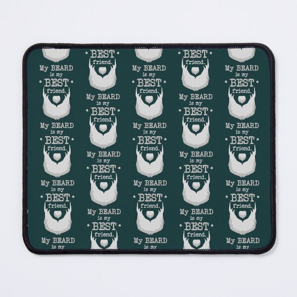 Item preview, My Best Friend Beard for a bearded man designed and sold by Plant On Demand.