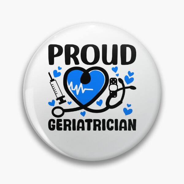 Item preview, Proud Geriatrician Doctor Elderly Care Doctor designed and sold by Stick-Artistry.