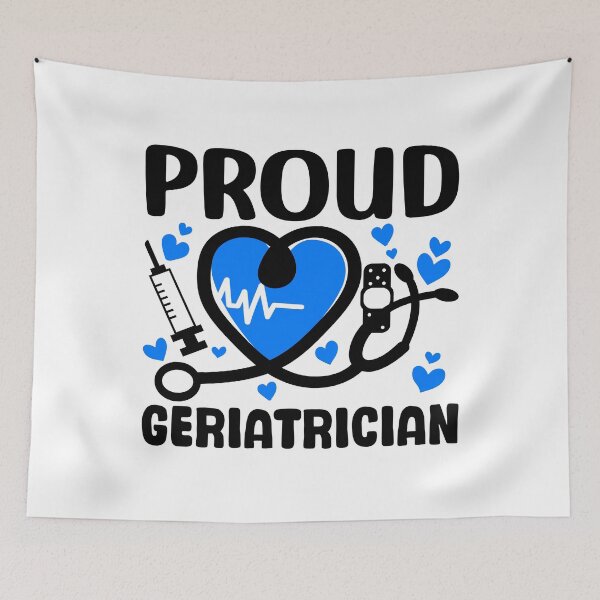 Item preview, Proud Geriatrician Doctor Elderly Care Doctor designed and sold by Stick-Artistry.
