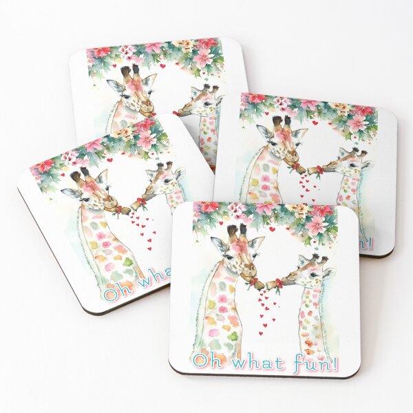 Item preview, Giraffe Yourself a Merry Little Christmas designed and sold by AliciaSanson.