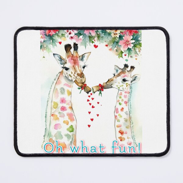 Item preview, Giraffe Yourself a Merry Little Christmas designed and sold by AliciaSanson.