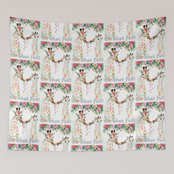 Item preview, Giraffe Yourself a Merry Little Christmas designed and sold by AliciaSanson.