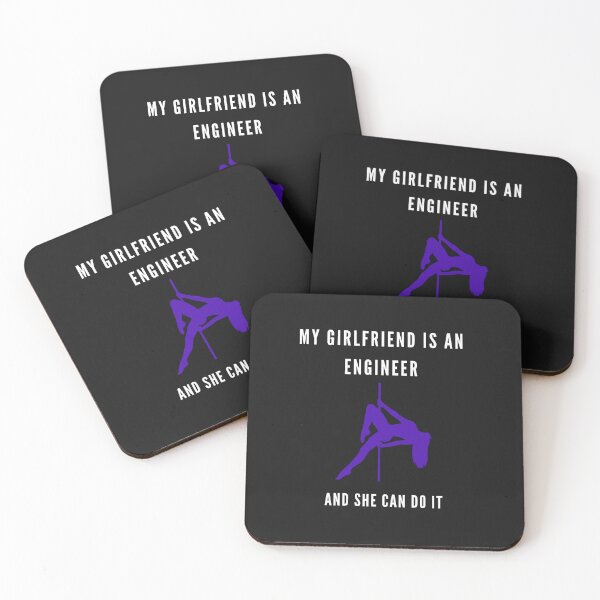 Item preview, My Girlfriend Is An Engineer And She Can Do It designed and sold by Maggie Mustard.