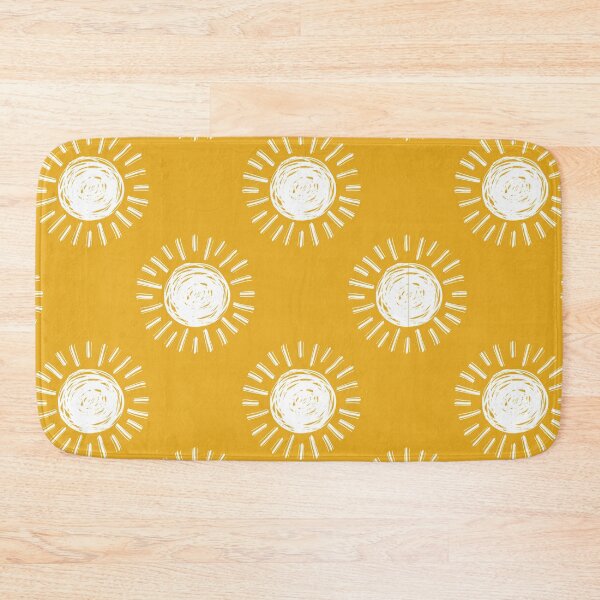 Item preview, Golden Yellow Sun Scribble Pattern designed and sold by darkskydelights.