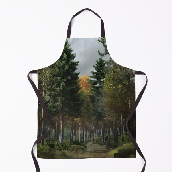 Item preview, green forest trees designed and sold by AA-designstore.