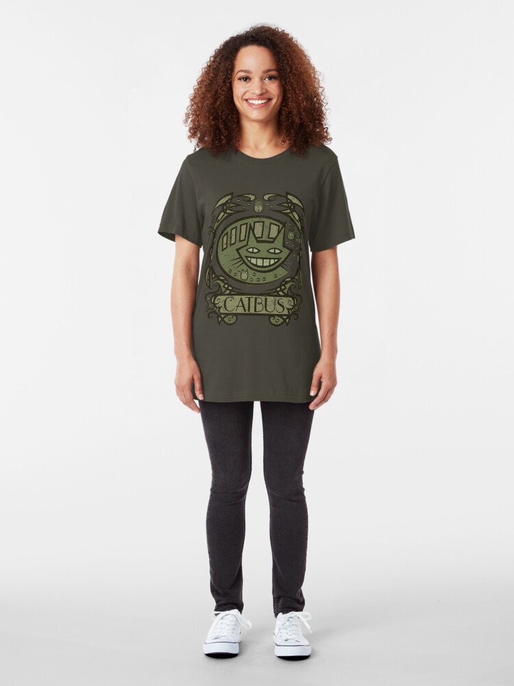 Alternate view of Catbus Nouveau Slim Fit T-Shirt