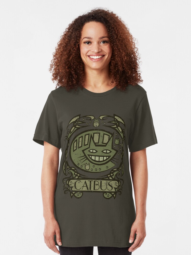Alternate view of Catbus Nouveau Slim Fit T-Shirt