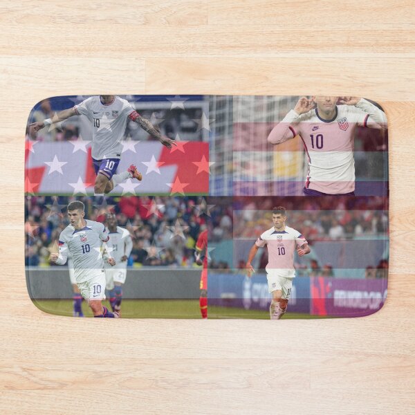 Item preview, Christian Pulisic Collage Flag  designed and sold by kkrenny13.
