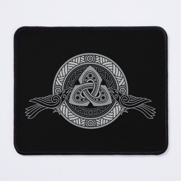 Item preview, Norse Raven Knot pagan design designed and sold by Goth-It-Covered.