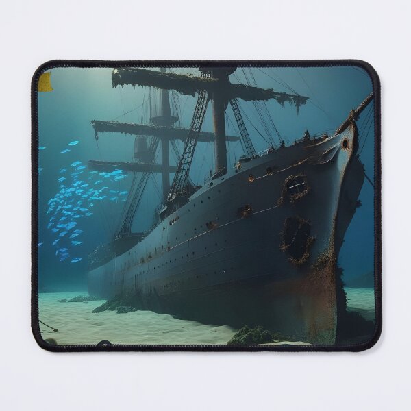 Item preview, sailing ship sunk at sea / ocean 2 designed and sold by AA-designstore.