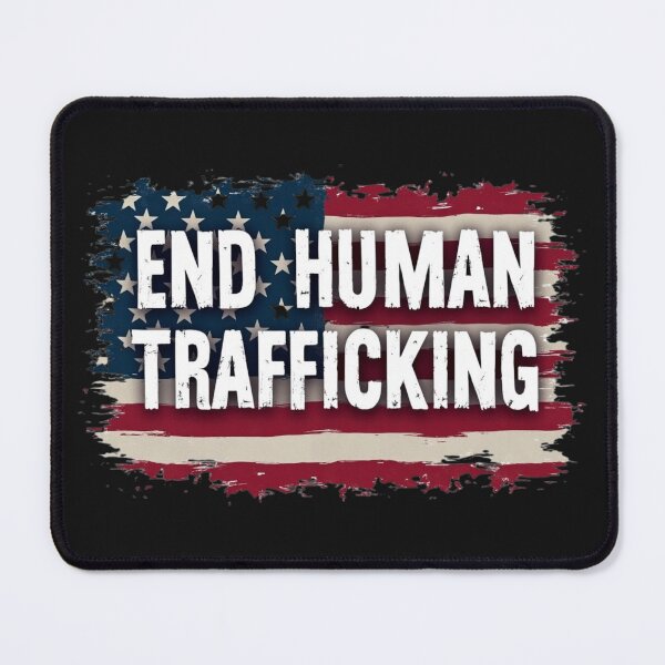 Item preview, End Human Trafficking Patriotic Awareness Design designed and sold by Adrian Kane.