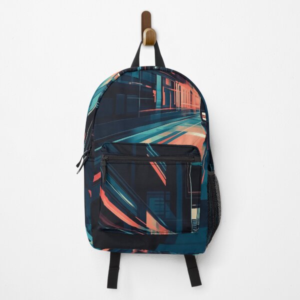 Item preview, A design of a sleek, futuristic vehicle speeding through a modern urban environment.  designed and sold by HEMRO.