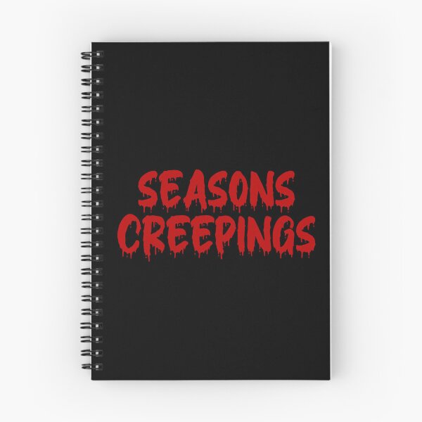 Item preview, RED ON BLACK SEASONS CREEPINGS BLOOD DRIP designed and sold by RomeArtCo.