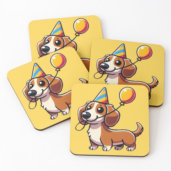 Item preview, Dachshund Party Celebration designed and sold by ChrisButler.
