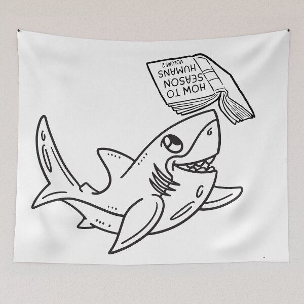 Item preview, FUNNY SHARK DESIGN STANDALONE designed and sold by SellingStuff91.