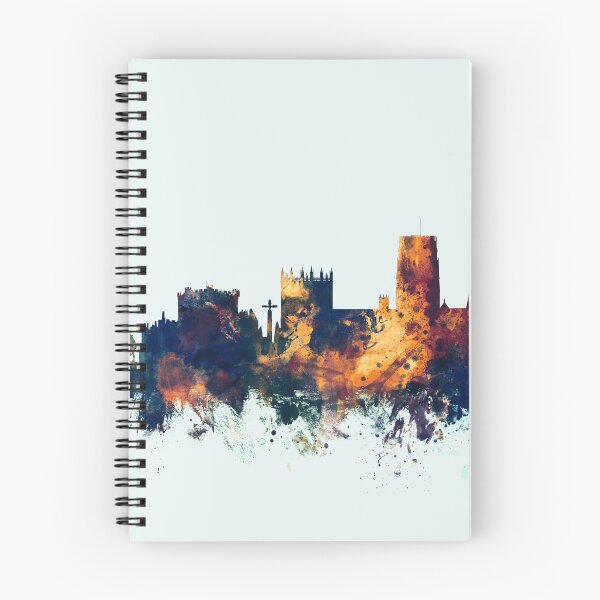 Artikelvorschau, Durham England Skyline Stadtbild entworfen und verkauft von ArtPrints.