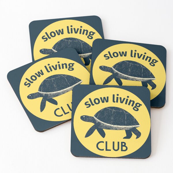 Item preview, Slow Living Club T-Shirt | Relaxed Lifestyle Graphic Tee | Mindful Living Apparel | Tranquil Gift Idea  designed and sold by Loffartdesign.