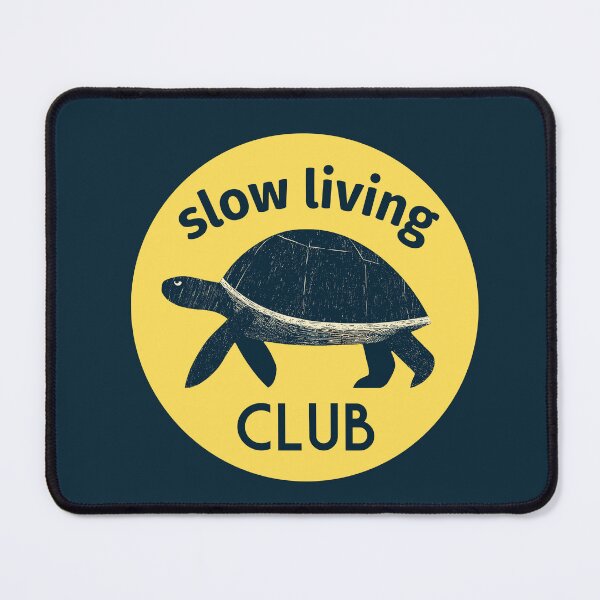 Item preview, Slow Living Club T-Shirt | Relaxed Lifestyle Graphic Tee | Mindful Living Apparel | Tranquil Gift Idea designed and sold by Loffartdesign.