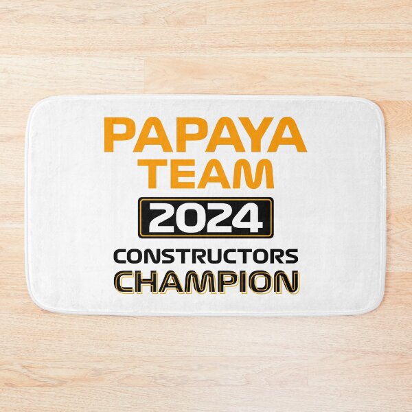 Item preview, Papaya Team 2024 Constructors Champion | Racing Motorsport Design designed and sold by FilipeFerreira.