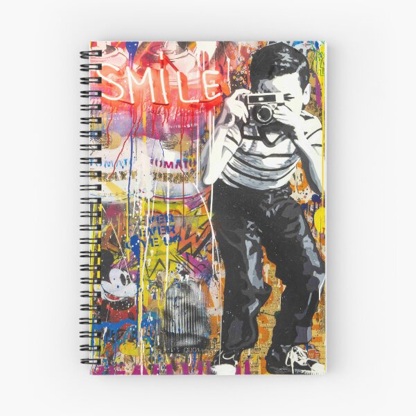 Item preview, Banksy Smile Canvas  designed and sold by ByOxCe.