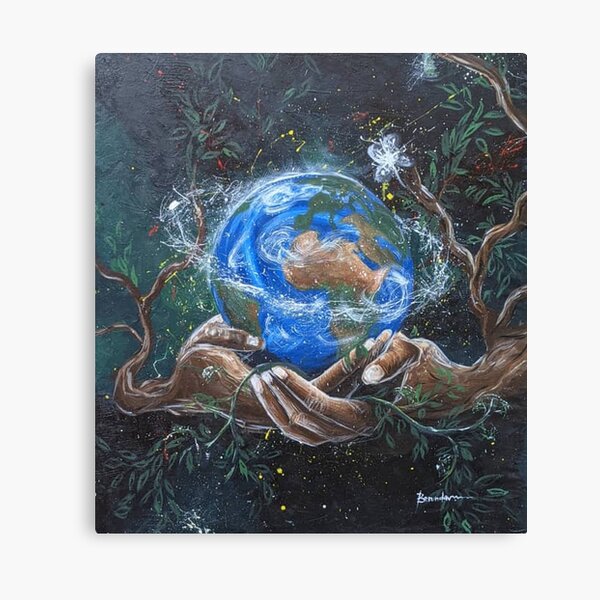 Artikel-Vorschau von „World in my Hands“ von Ben Daviruka, designt und verkauft von RainMakerDesign.