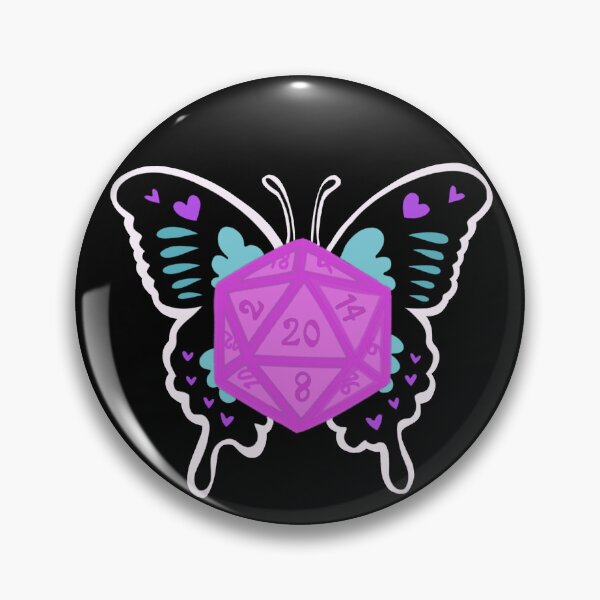 Artikelvorschau, DnD Würfel - Schmetterling entworfen und verkauft von Toadison.