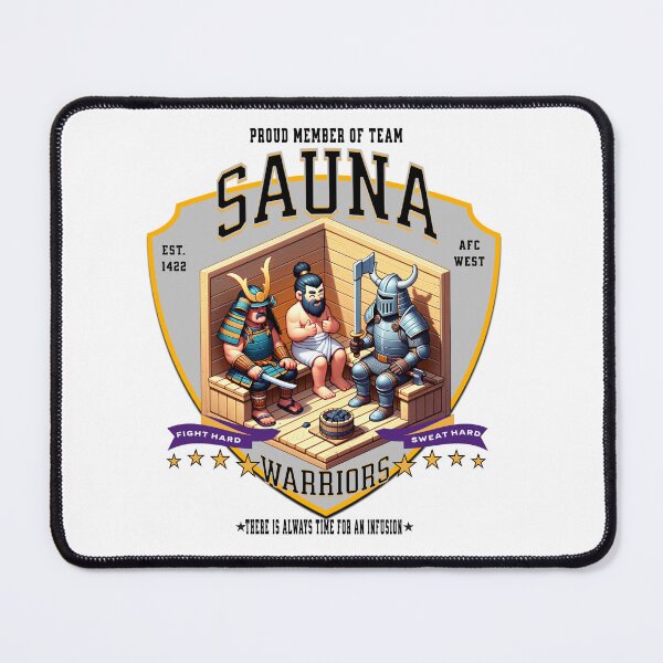 Item preview, The Sauna Warriors designed and sold by NIKOLOPOD.