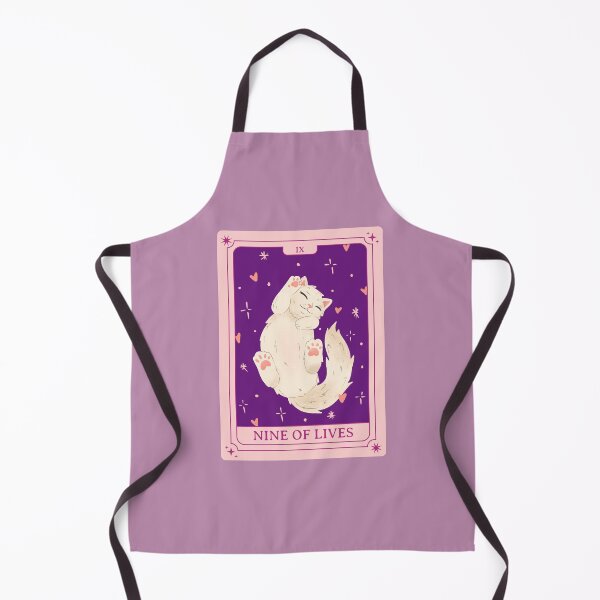 Item preview, Nine of Lives Tarot Card designed and sold by pixelatedthread.