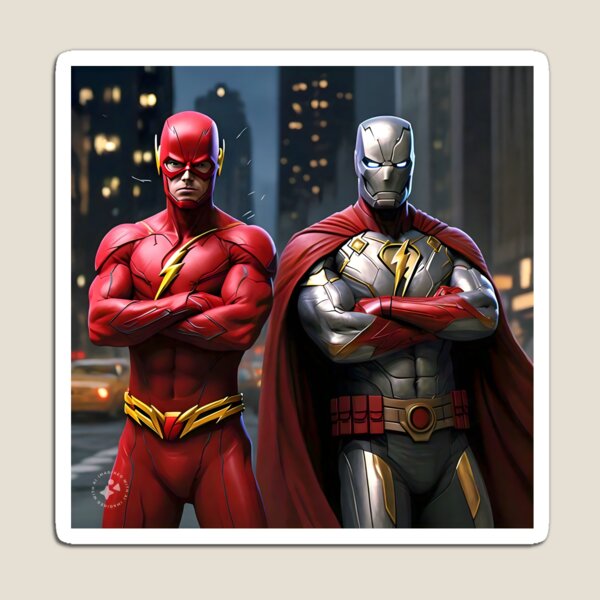 Item preview, Flash and Ironman fanart designed and sold by GoodLifish.