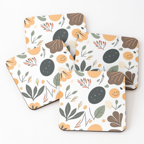 Item preview, Organic Flat Abstract Element Seamless Pattern designed and sold by hjian8219.