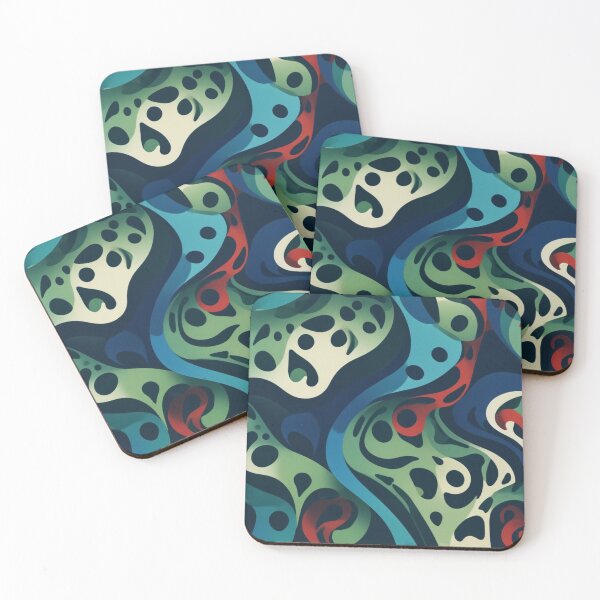 Item preview, Organic Flat Abstract Element Seamless Pattern designed and sold by hjian8219.