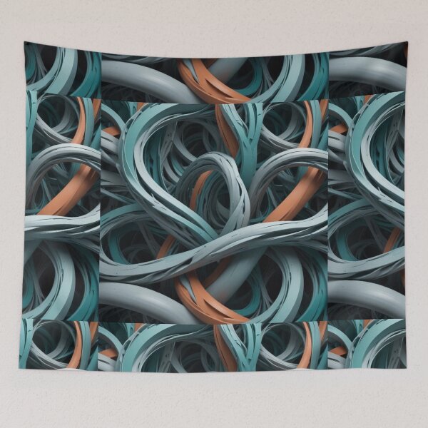 Item preview, Organic Flat Abstract Element Seamless Pattern designed and sold by hjian8219.