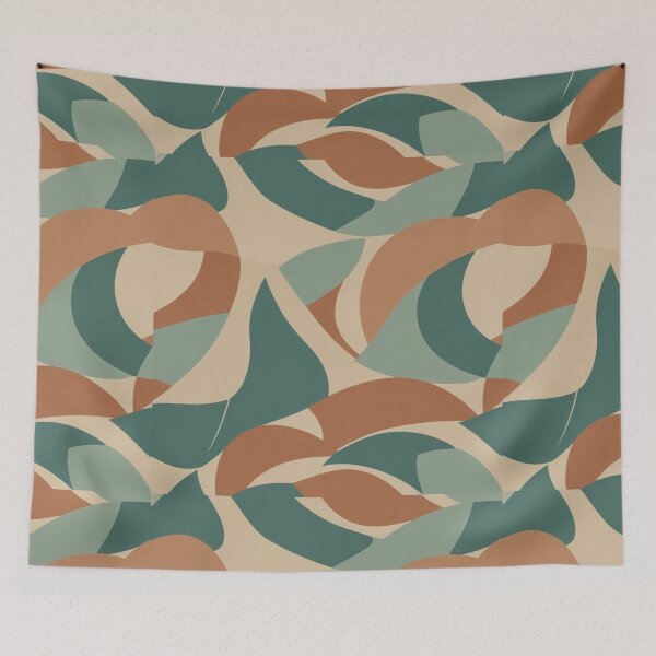 Item preview, Organic Flat Abstract Element Seamless Pattern designed and sold by hjian8219.