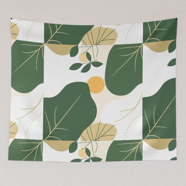 Item preview, Copy of Hand-Drawn Abstract Leaf Seamless Pattern designed and sold by hjian8219.