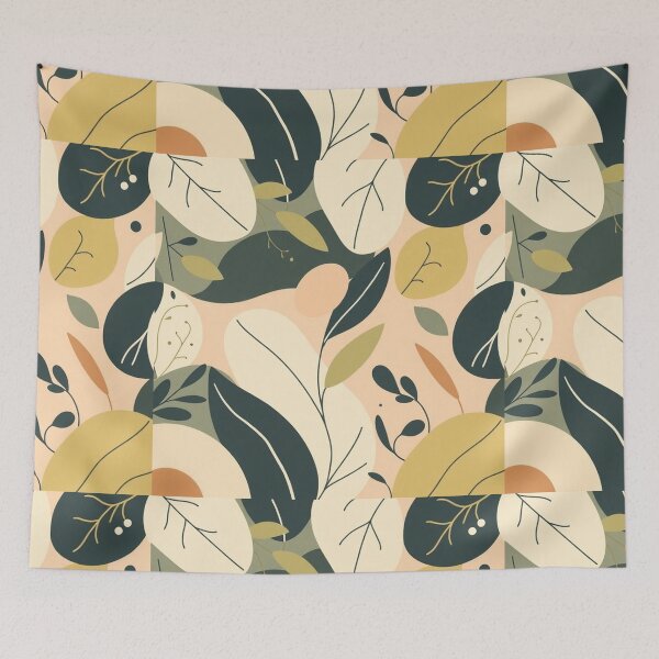 Item preview, Copy of Hand-Drawn Abstract Leaf Seamless Pattern designed and sold by hjian8219.
