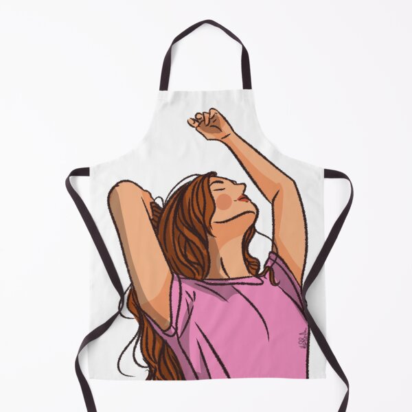 Item preview, A women in pink T-shirt looking up to the sky  designed and sold by Hessah-HA.