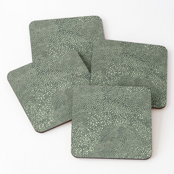 Item preview, Pop Green Swirling Dot Pattern designed and sold by BONBcreative.